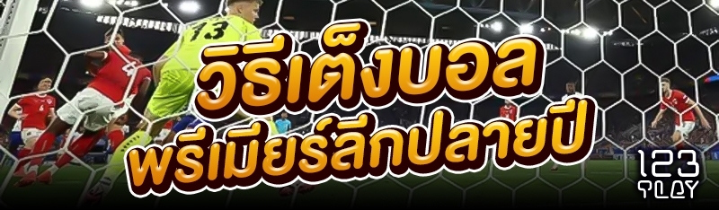 วิธีเต็งบอลพรีเมียร์ลีกปลายปี